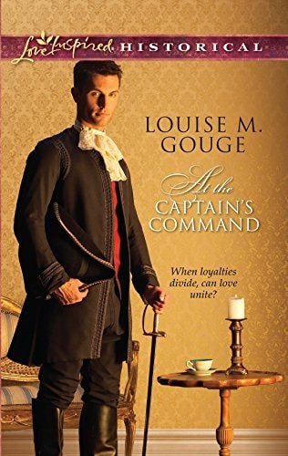At the Captain's Command (Love Inspired Historical) by Gouge, Louise M., Good Bo