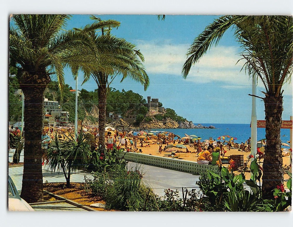 Postcard Loret de Mar Costa Brava Spain