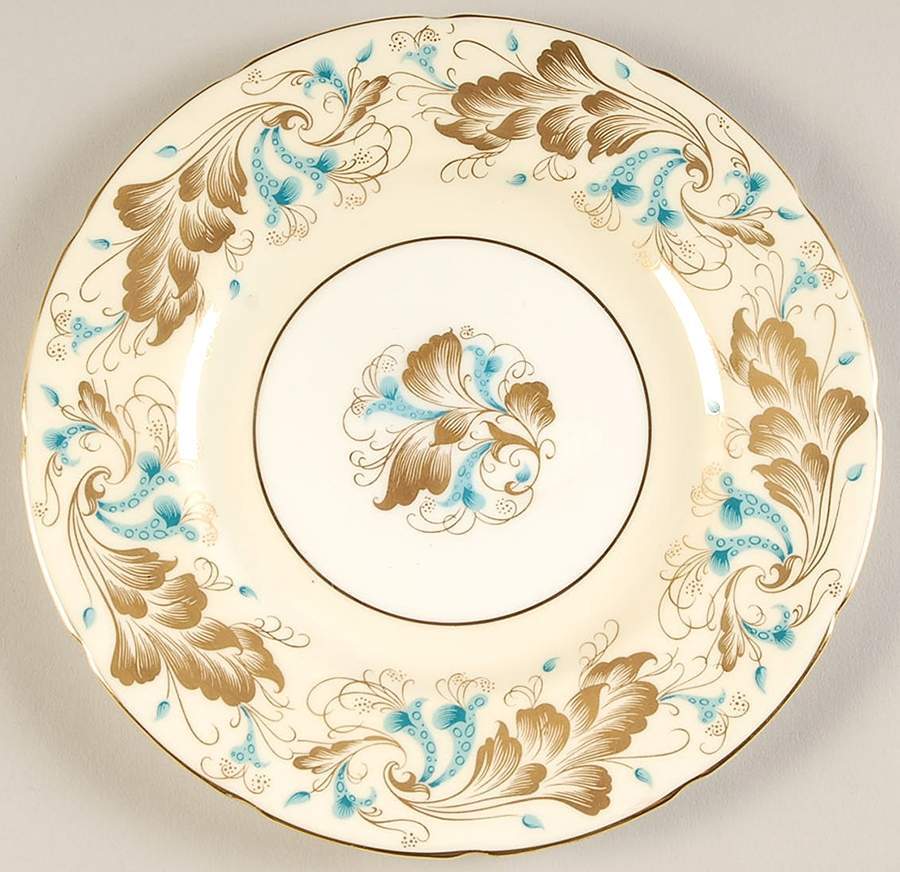 Coalport Strange Orchid  Salad Plate 1007199
