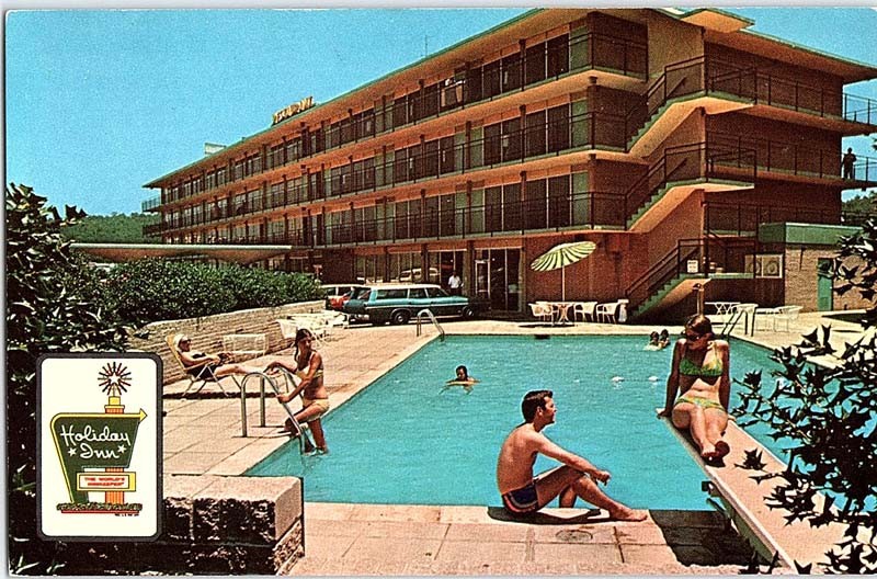 Postcard HOTEL SCENE Birmingham Alabama AL m/09 AJ0734