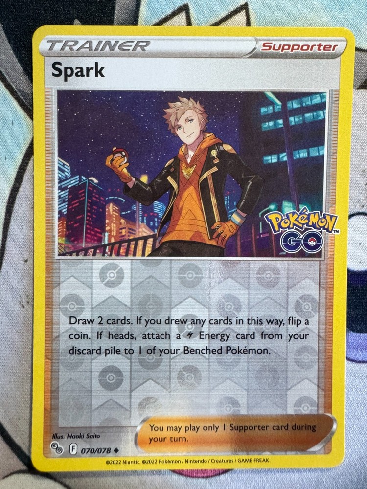 Spark Reverse Holo English Pokemon TCG BKO387
