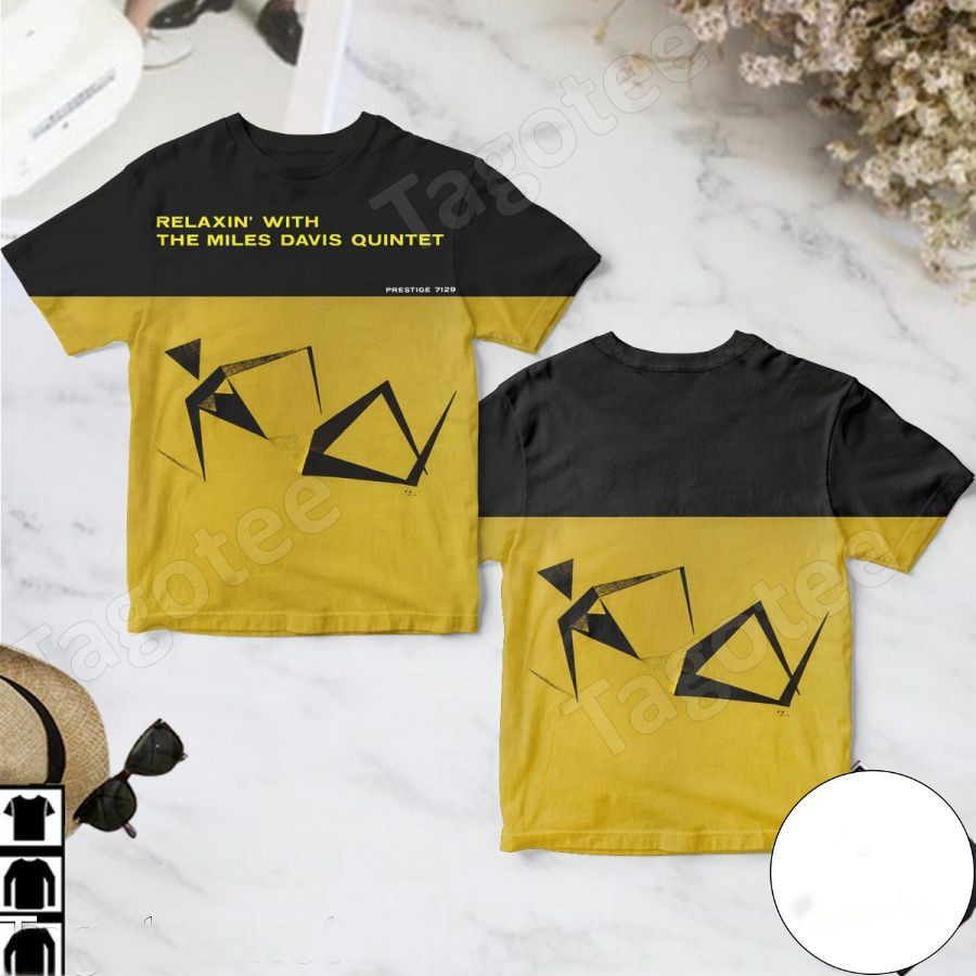 Relaxin’ With The Miles Davis Quintet Album Cover Shirt 3D QA1849