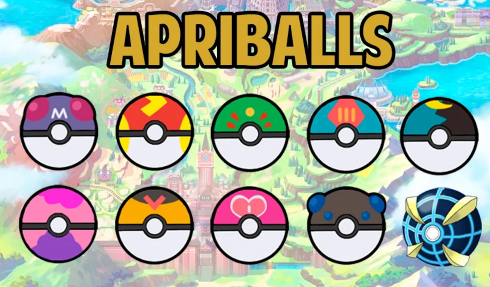 Pokémon Sword Shield Hidden Ability Patch Apriball Rare Items Bundle  