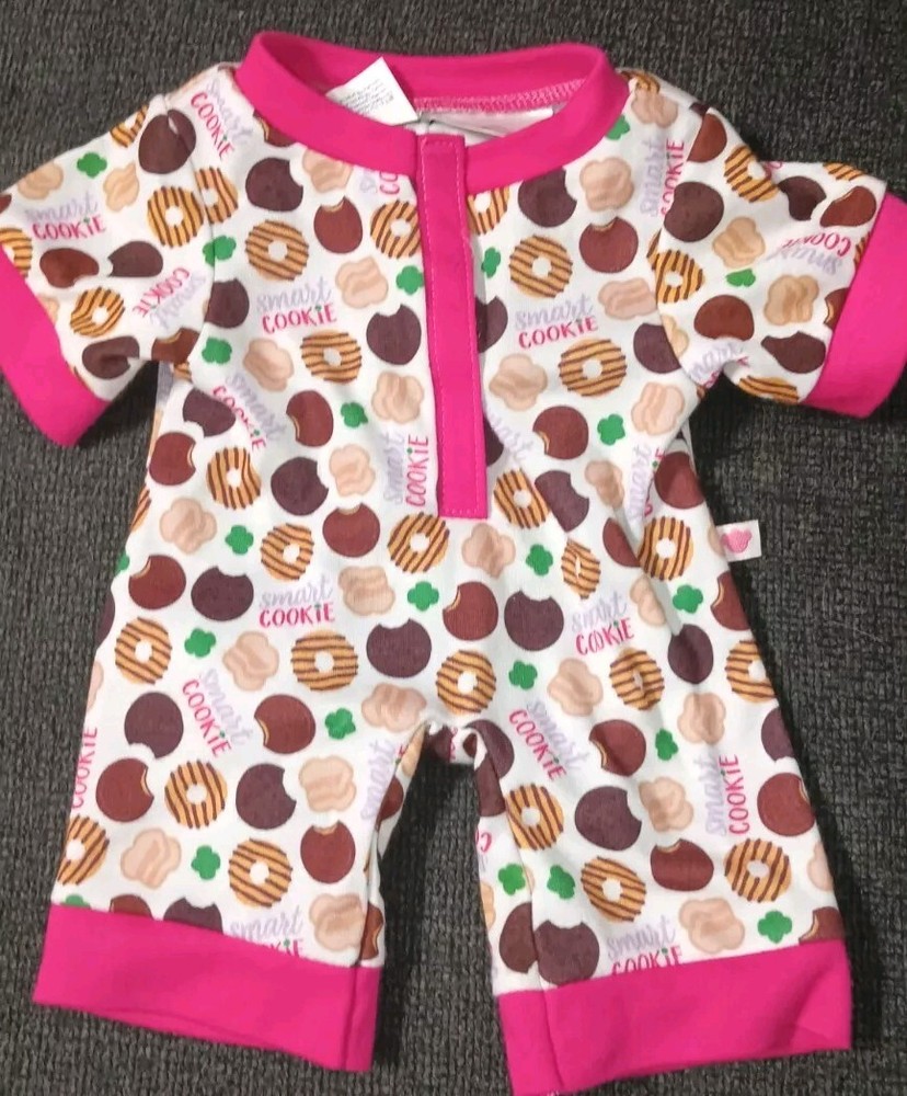 Build a Bear Girl Scouts Smart Cookie Cotton Pajamas for Kids
