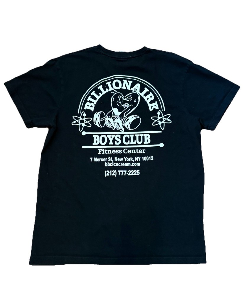 Billionaire Boys Club Fitness Center T-Shirt Mens L Regular Black Excellent