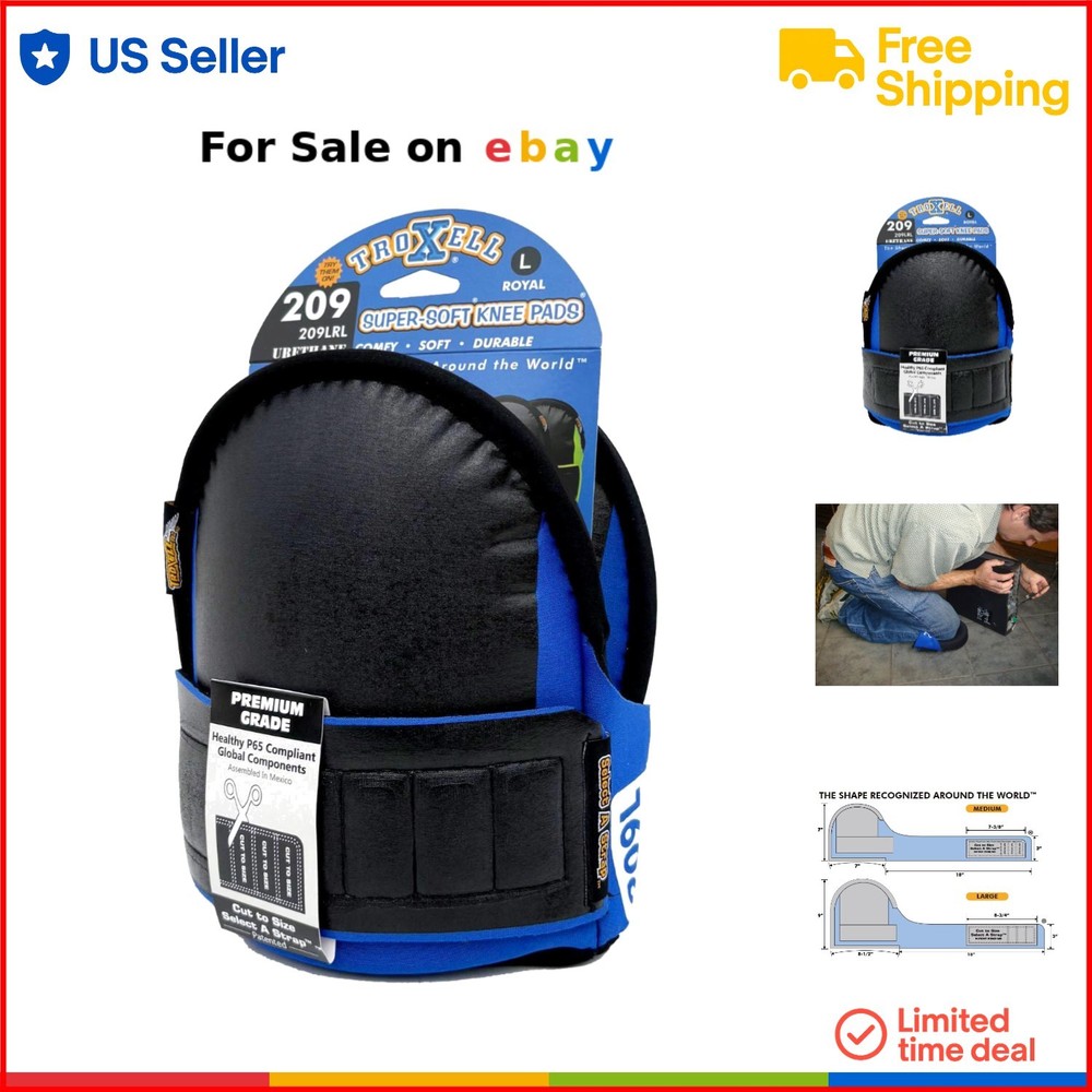 Non-Slip Unisex Knee Pads Large Durable Neoprene Comfort
