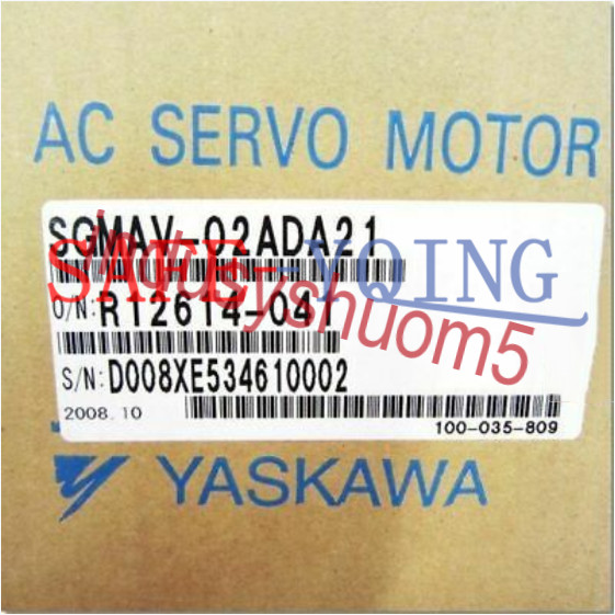 1PCS Yaskawa Servo Motor SGMAV-02ADA21 NEW IN BOX