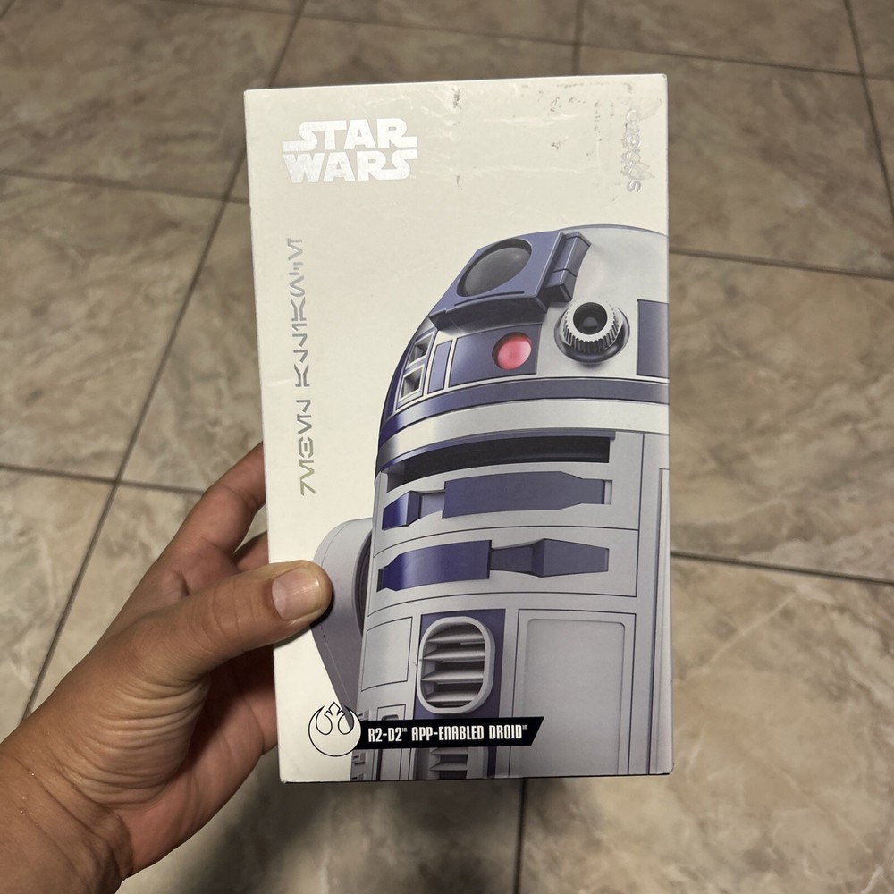 Sphero Star Wars R2-D2 App-Enabled Droid SPECIAL EDITION WHITE RARE