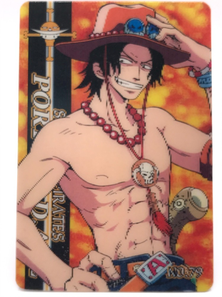 Ace One Piece Bandai 3D Plastic Card No.79 Rare 2003 Japan F/S-image