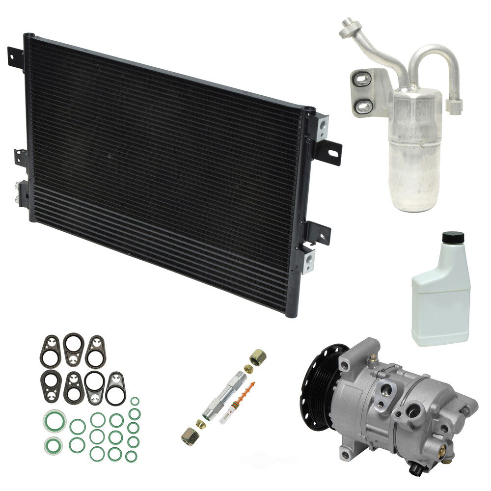 A/C Compressor Kit with Condenser UAC KT 5161A Replacement