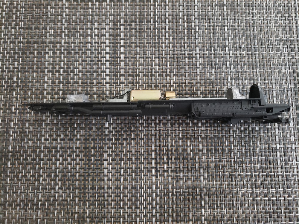 Vintage HO scale 4-6-6-4 Rivarossi Challenger Frame with later sytle motor