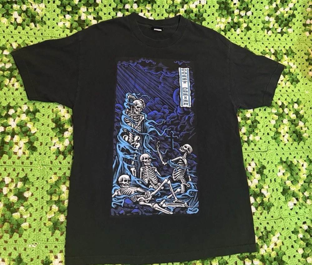 Santa Cruz Corey O'Brien Purgatory Skate Shirt Grunge Dbl Sided Large Mexico