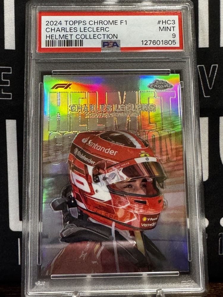 2024 Topps Chrome Formula 1 - Helmet Collection Charles Leclerc #HC-3