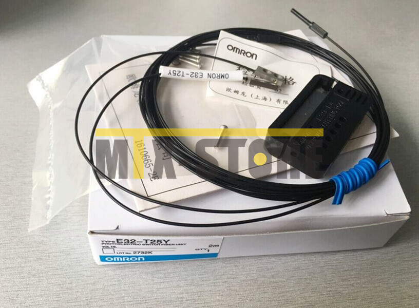 1PC New Omron Brand New Fiber Optic Sensor E32-T25Y E32T25Y