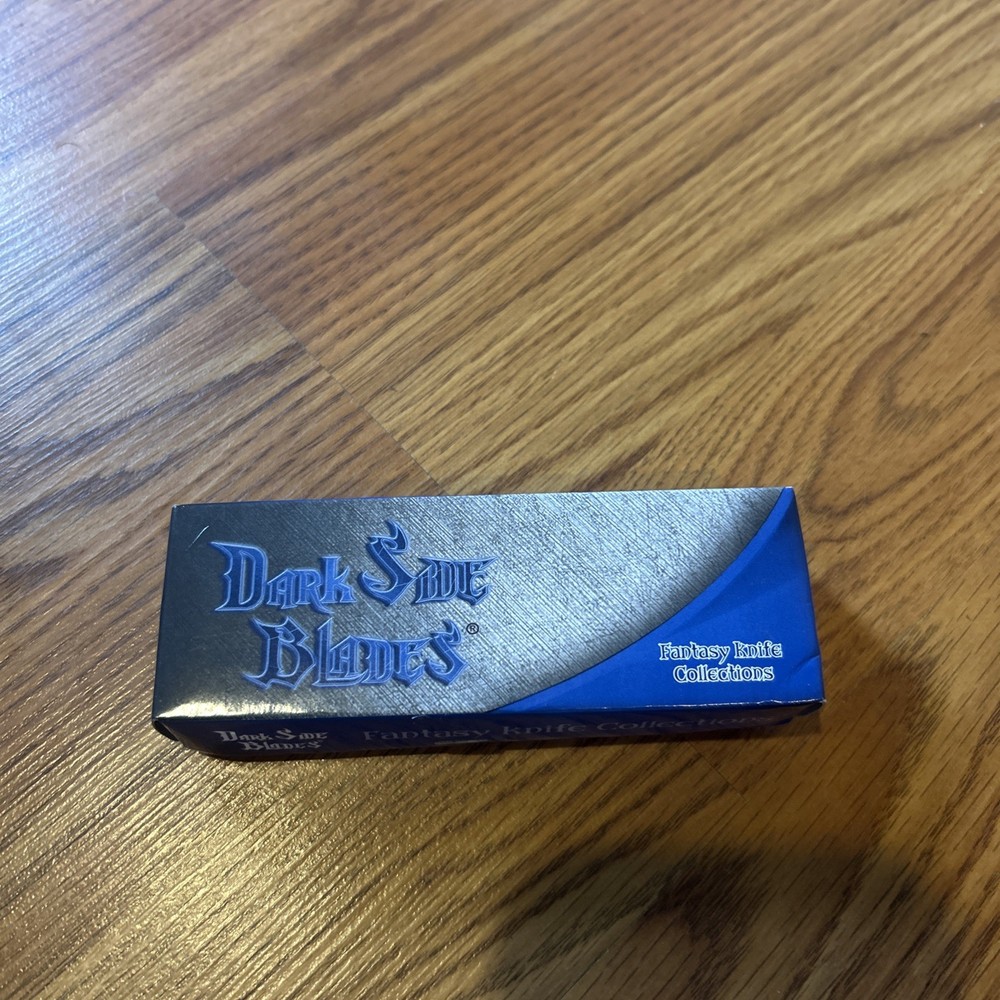 Dark Side Blades Fantasy Skull Black Spring Assisted Open Folding Pocket Knife