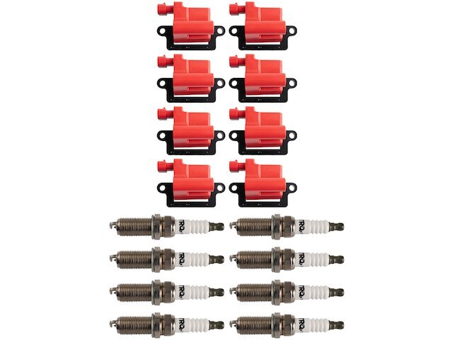 Ignition Coil and Spark Plug Kit fits Silverado 1500 HD 69QSYM