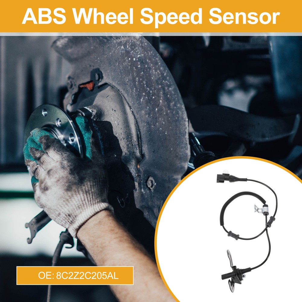 Ford E-150 E-250 Front Left ABS Wheel Speed Sensor 8C2Z2C205AL