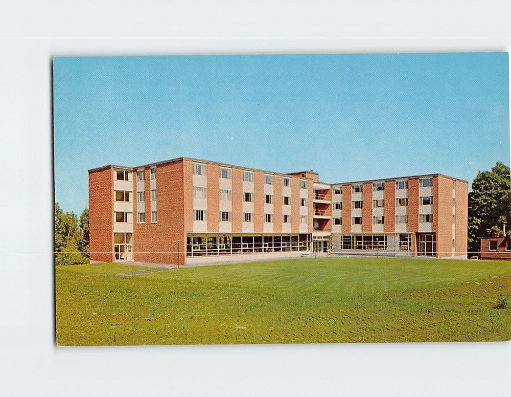 Postcard Upton Hall Gorham State Teachers College Gorham Maine