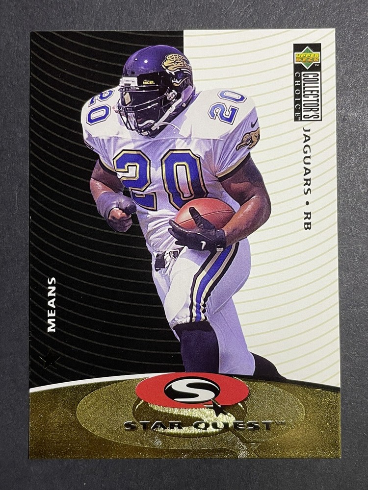 1997 Upper Deck Collector's Choice Natrone Means Starquest Insert #SQ32