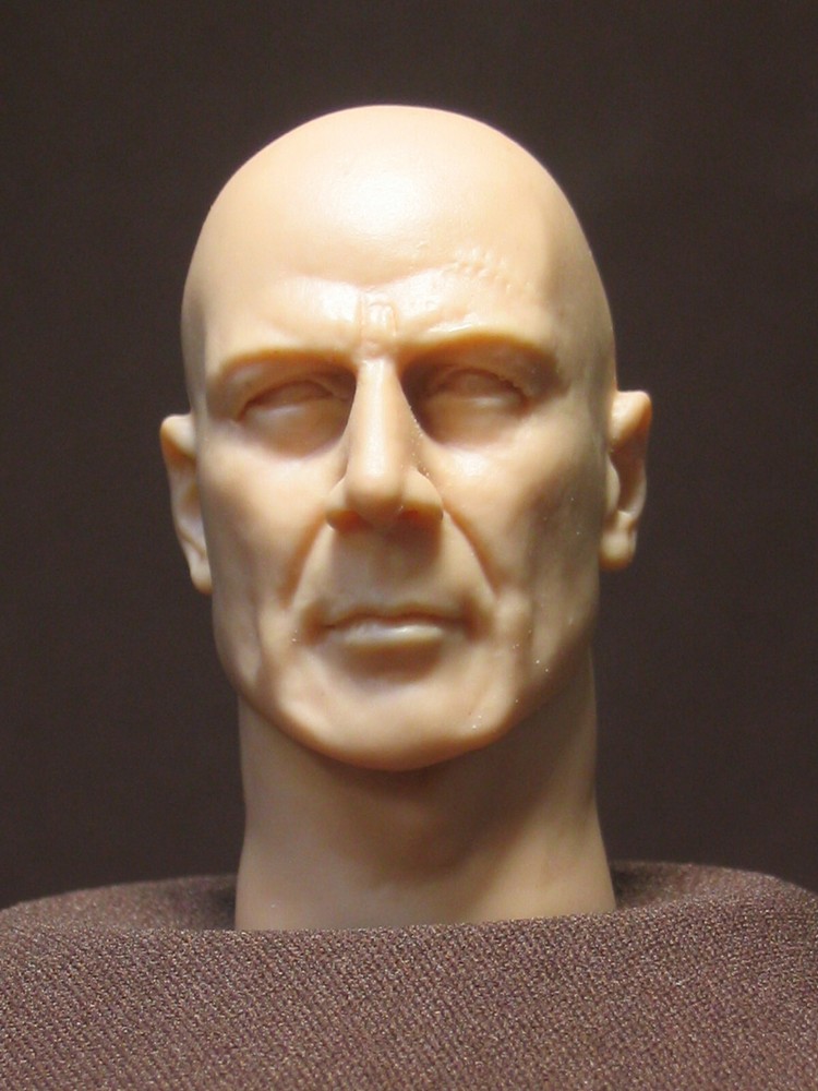V-34 Bruce Willis CUSTOM RESIN UNPAINTED HEAD SCULPT Action figures 1/6 Scale
