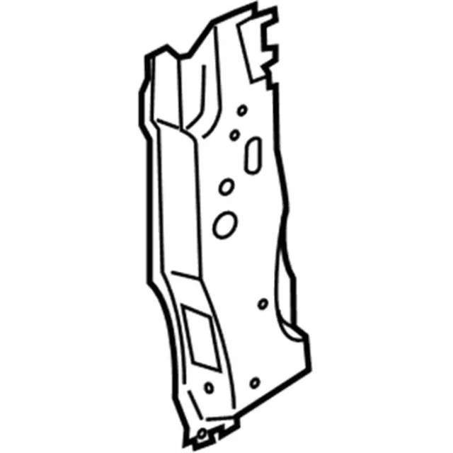 Genuine Ford Hinge Pillar Reinforced FL3Z-1502542-C