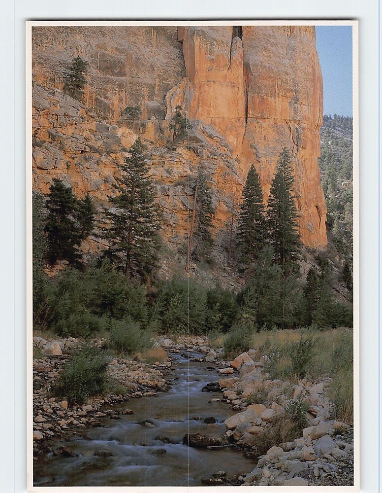 Postcard Sheep Creek Canyon Flaming Gorge National Recreation Area Utah USA