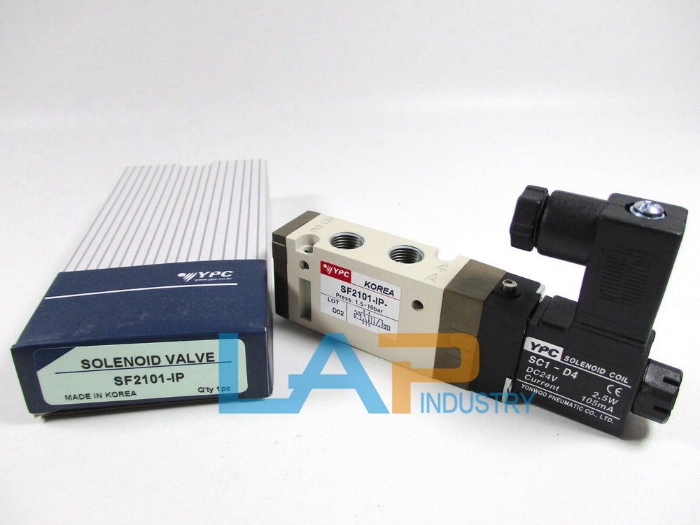 1PCS New FOR YPC SF2101-IP-DC24V 1.5-10bar Solenoid Valve