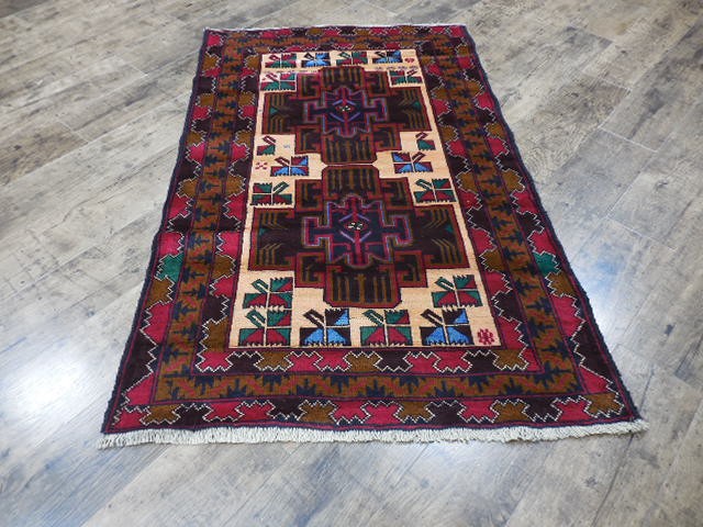 Anatolian Geometric Vintage Turkish Rug,VillageMade Turkish Vintage Rug 2.10x4.6