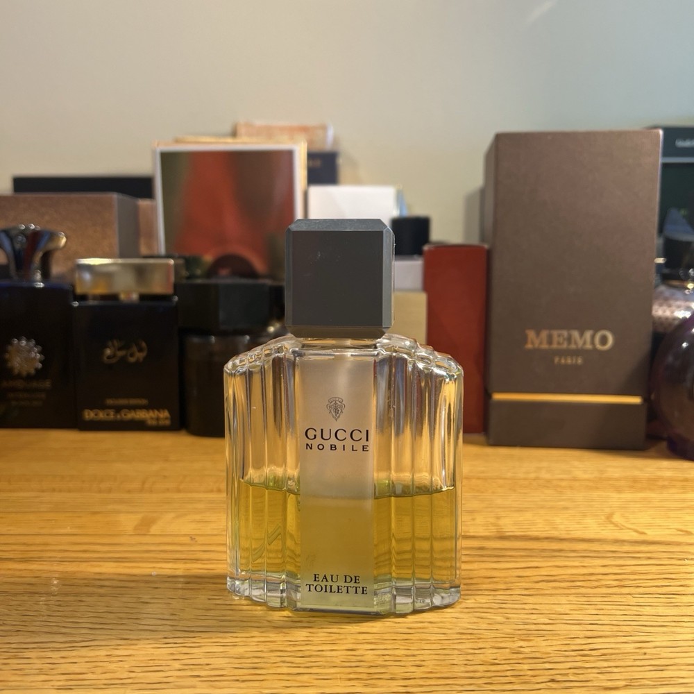 Rare Gucci Nobile Eau De Toilette 4.0 Oz / 120 Ml Cologne Spray No Box