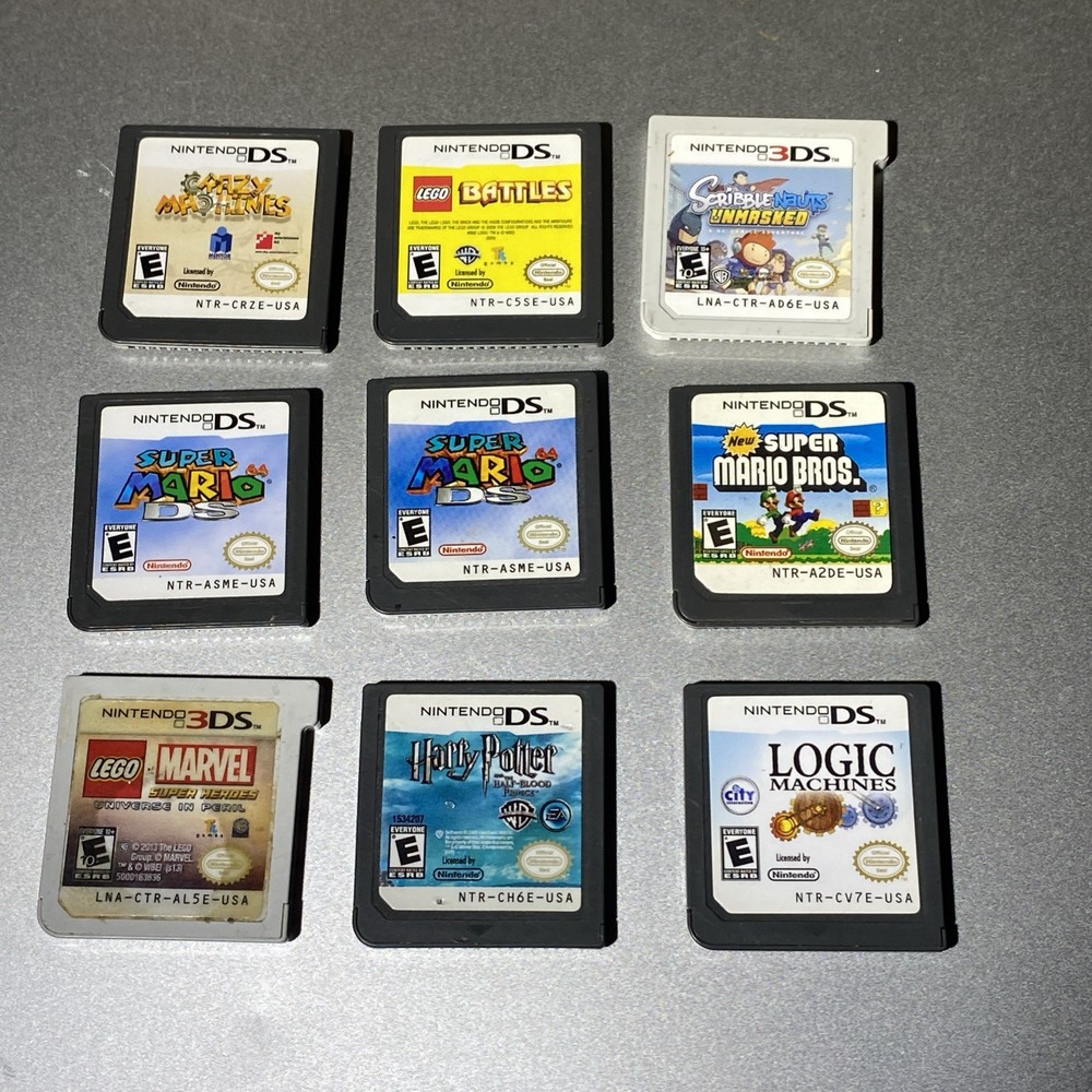 Lot Of Ds/3ds Games Mario And More