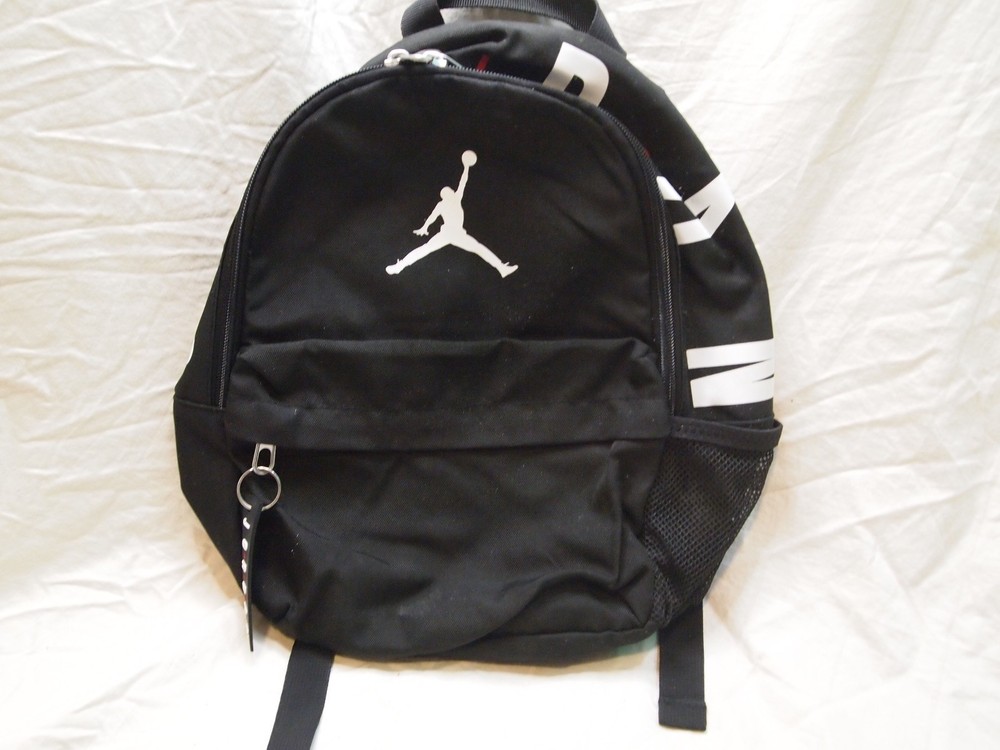Nike Air Jordan Mini Black Backpack Unisex Jumpman Small Bag