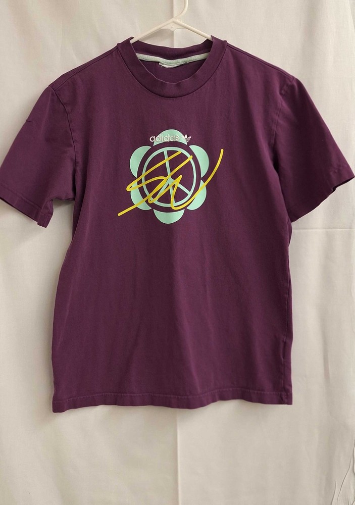 Adidas Originals Sean Wotherspoon Surf Style Graphic T-Shirt Purple
