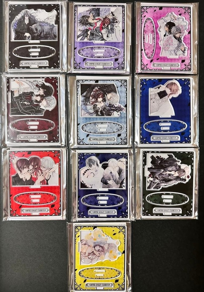 Vampire Knight Trading Acrylic Stand All 10 Types  F/S
