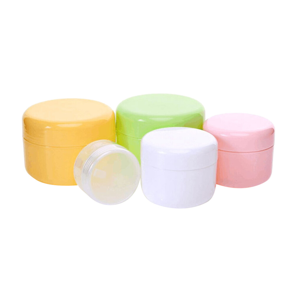 10 PCS Travel Cosmetic Bag Perfume Refillable Bottle Face Cream