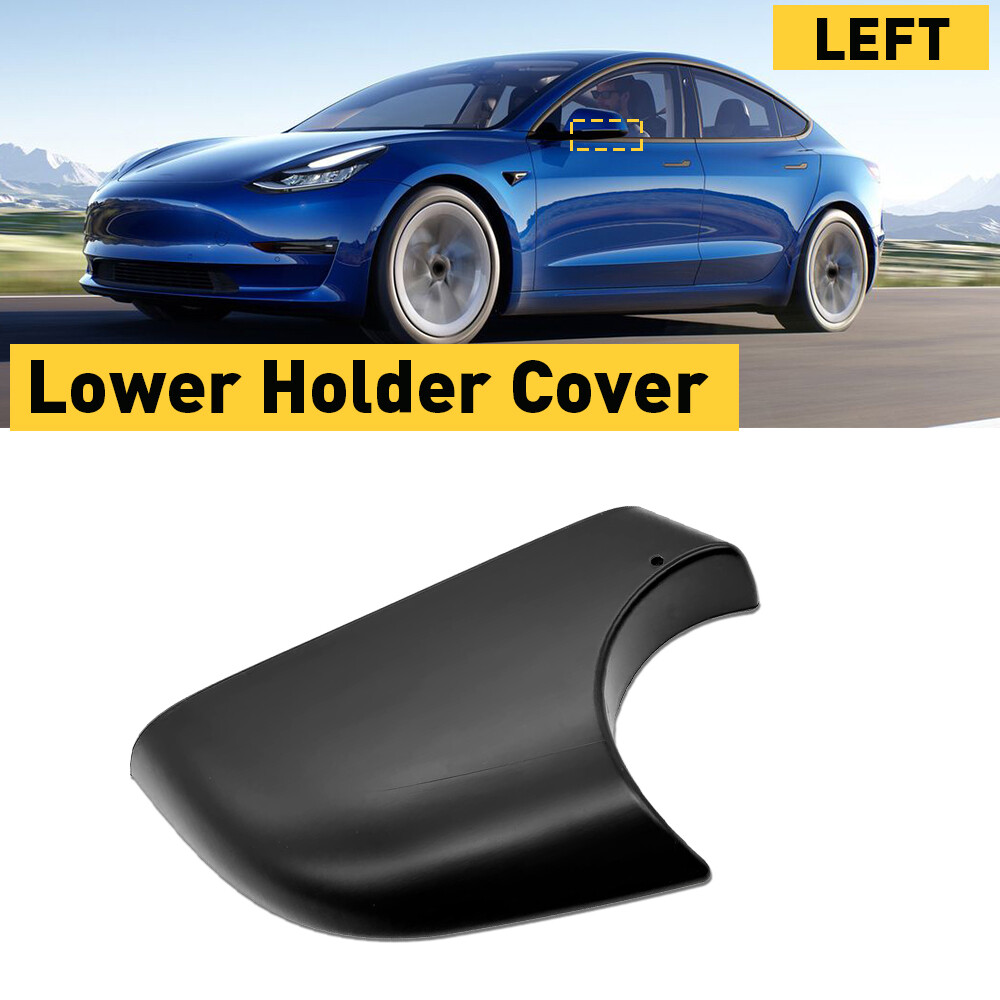 Driver Side Rearview Mirror Cover Cap For Fits 2017 2018 2019-2022 Tesla Model 3