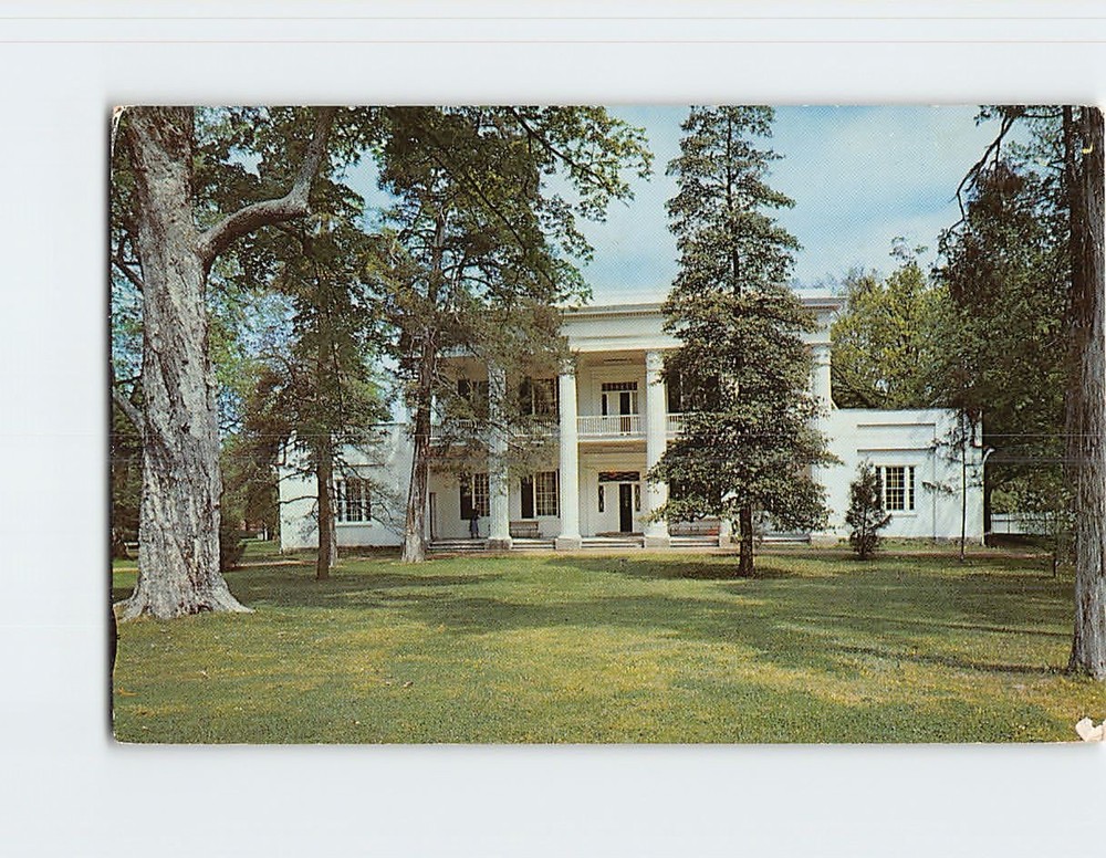 Postcard The Hermitage Home of General Andrew Jackson Tennessee USA