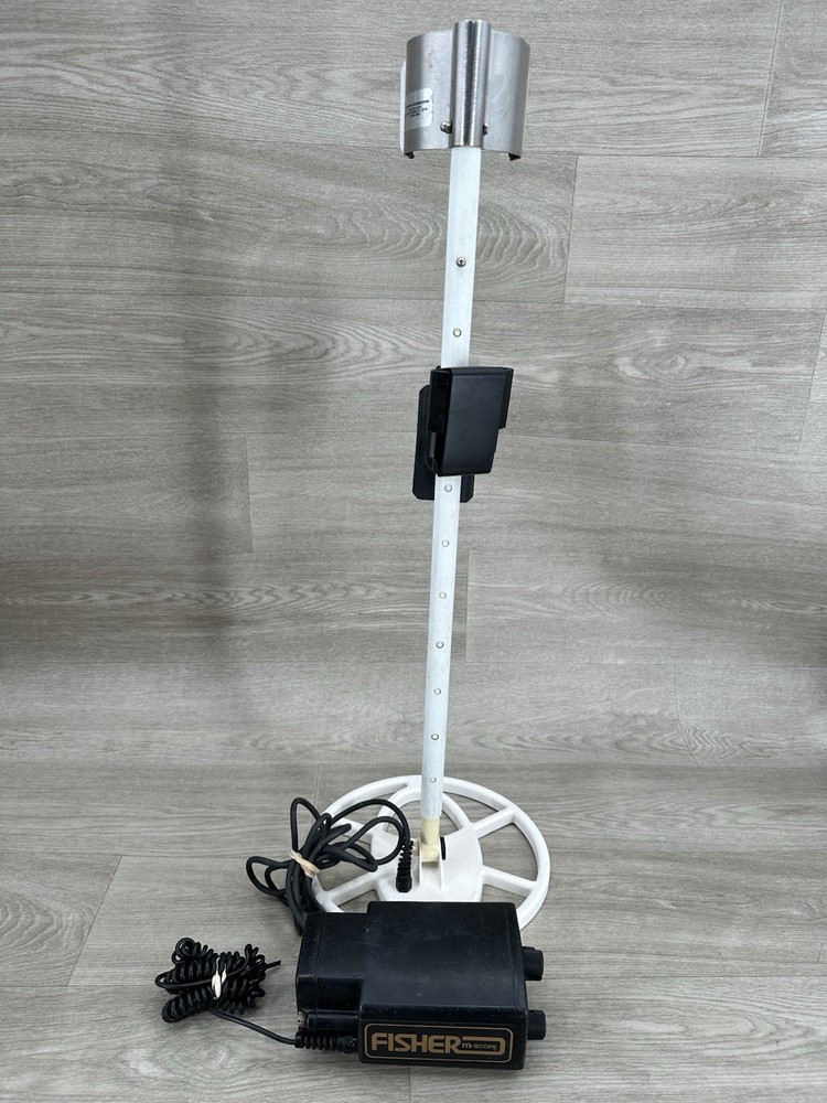 Fisher 1280-x Aquanaut Metal Detector Untested  But Listing For Parts M Scope