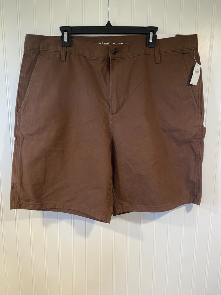 Old Navy Shorts Mens Size 40 Brown Loose 9