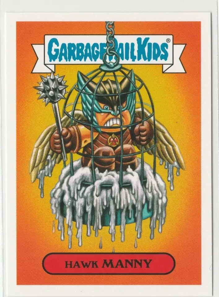 Hawk Manny 3a Garbage Pail Kids GPK 2016 Prime Slime Trashy TV Trading Card  