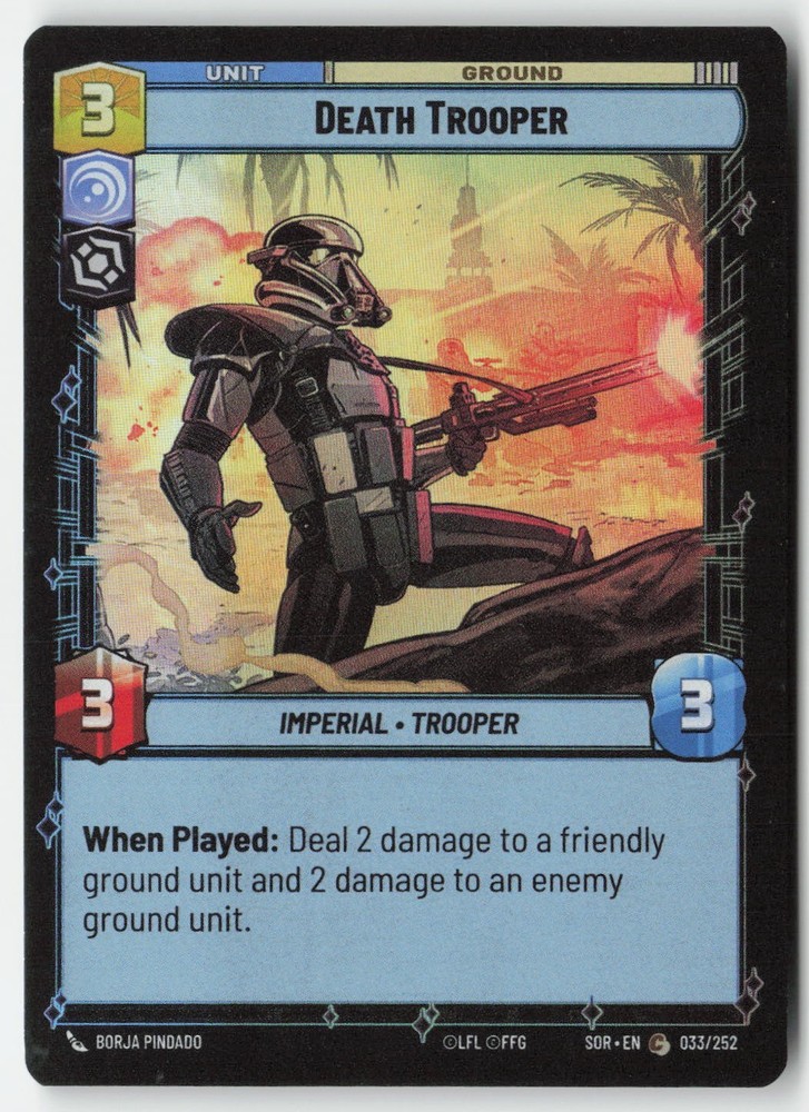 SWU - Death Trooper SOR 033 Standard Foil