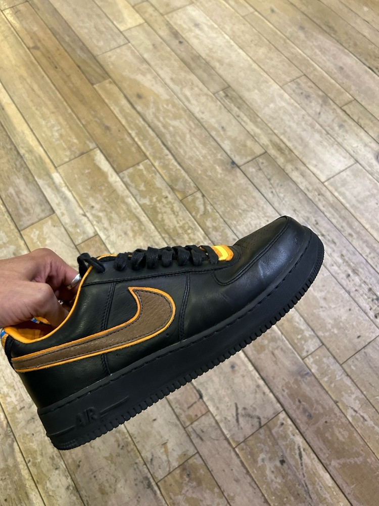 Size 11.5 - Nike Riccardo Tisci x Air Force 1 SP Black Brown