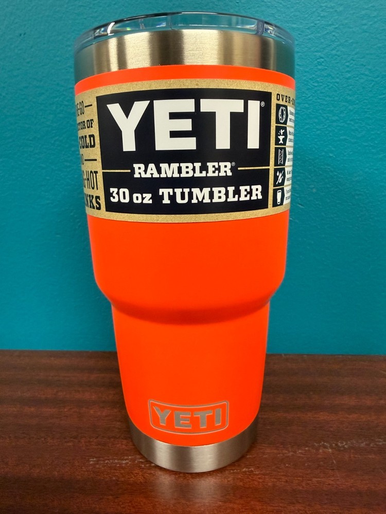 Yeti Rambler 30oz Tumbler Solar Flare - New - Free Shipping