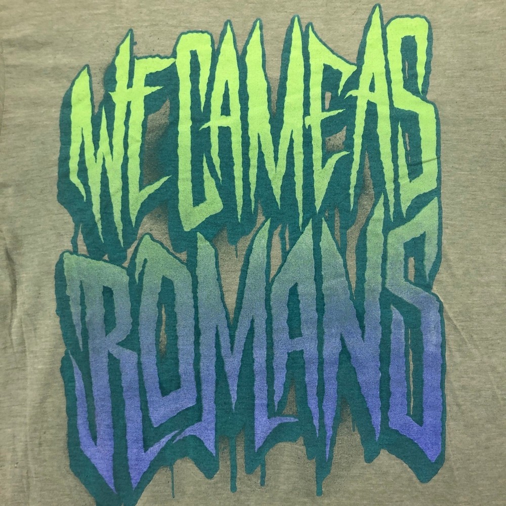 We Came As Romans Band T-Shirt Graphic Print Short Sleeve Alstyle Men's Size L