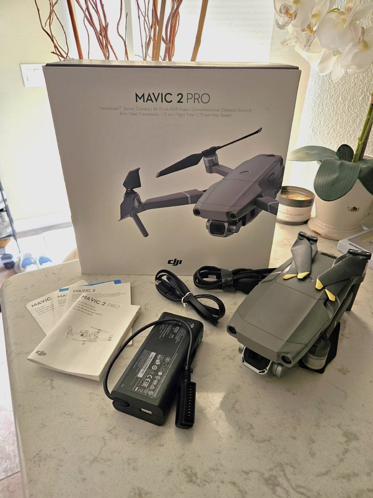 DJI Mavic 2 Pro Drone .  Comes with box , not used much.