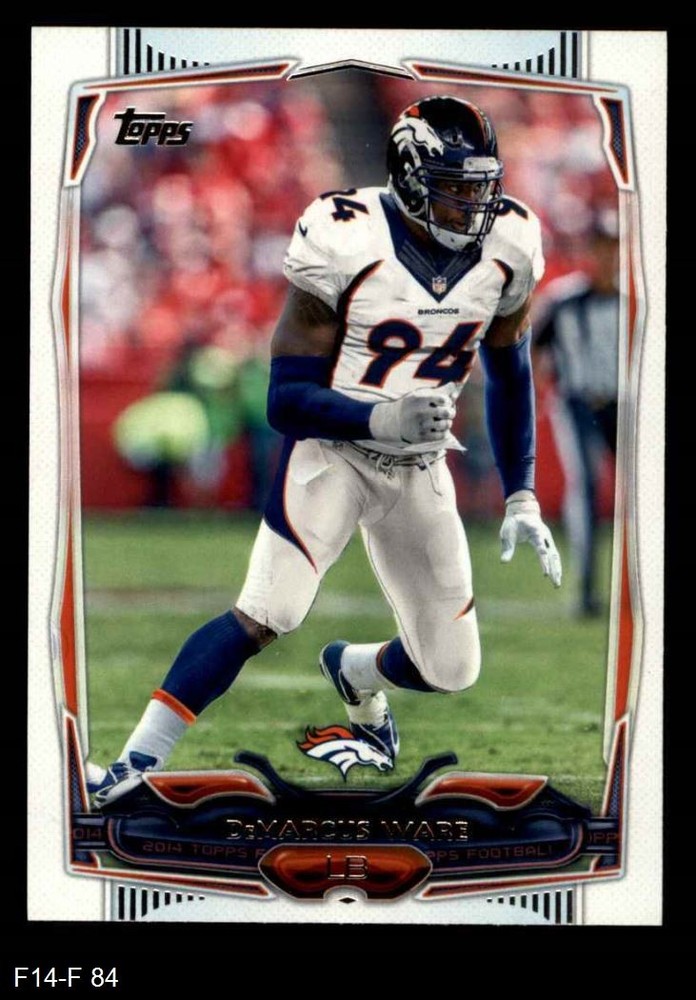 2014 Topps #84 DeMarcus Ware Broncos HOF Troy 8 - NM/MT