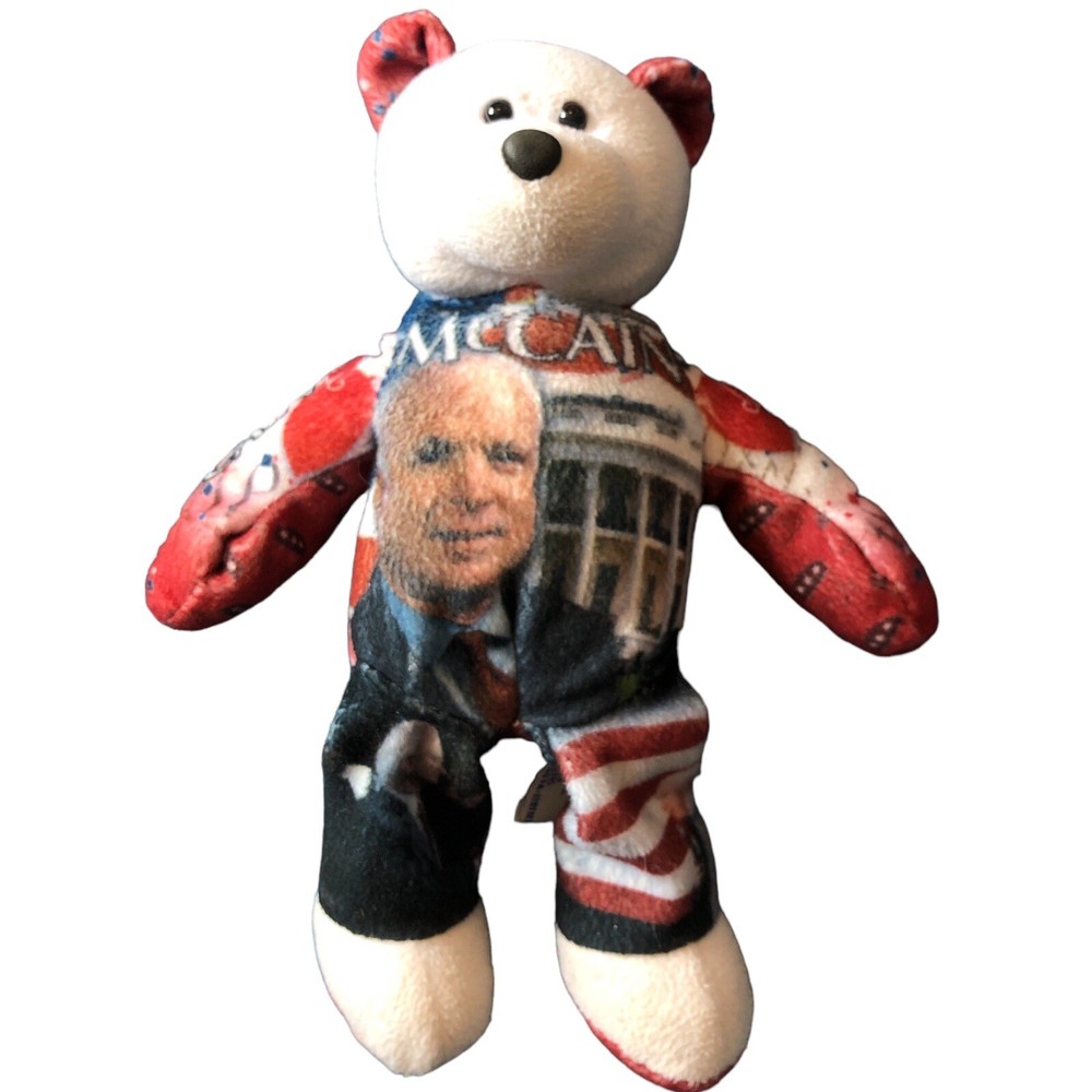 POLITICAL BEAR for President 2008 Collectible Bear