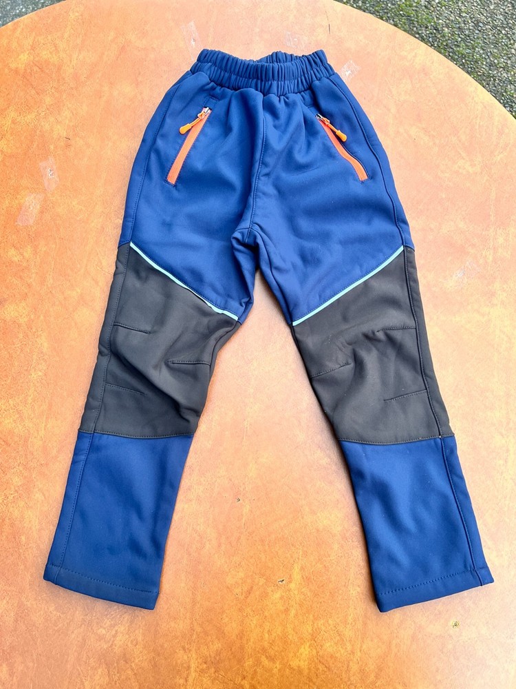 New Kids 5T Boys Girls Fleece Lined Hiking Snow Ski Pants Waterproof Winter Warm