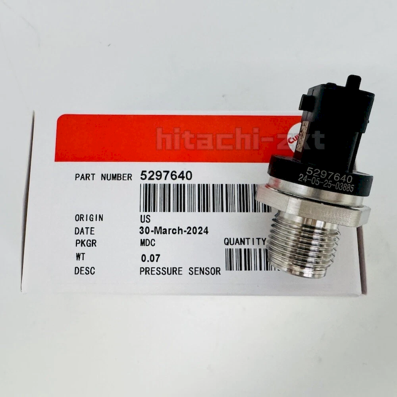 Fuel Rail Pressure Sensor For 2007-12 Dodge Ram 5.9L 6.7L Cummins Engine 5297640