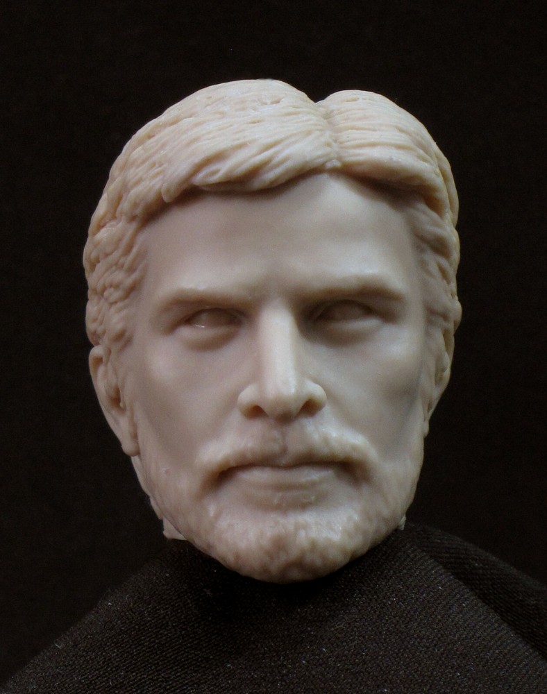 IMG_2158 CUSTOM RESIN UNPAINTED HEAD SCULPT Action figures 1/6 Scale