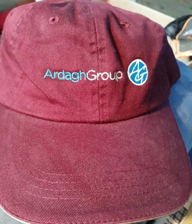 New port authority hat Ardagh Group Cap Adjustable Brick Red 100%cotton